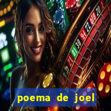 poema de joel rufino dos santos