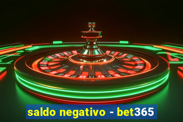 saldo negativo - bet365