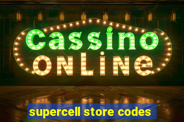 supercell store codes