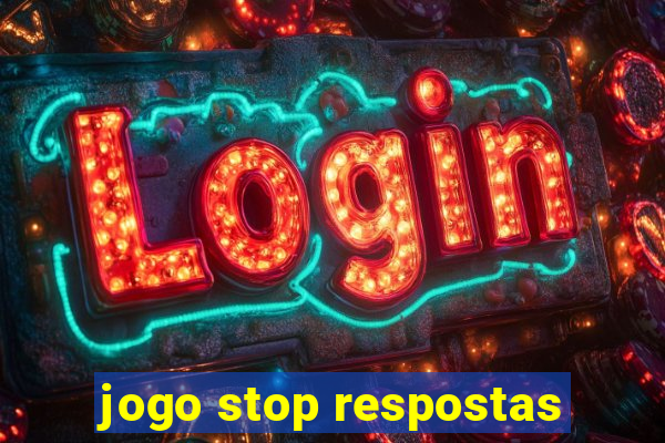 jogo stop respostas