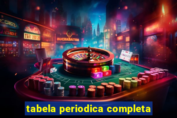 tabela periodica completa