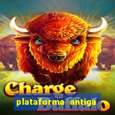 plataforma antiga do tigre