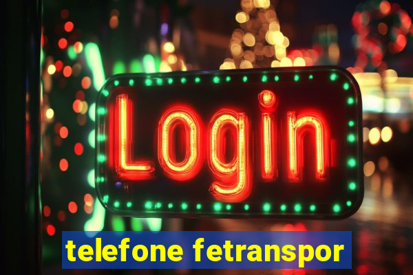 telefone fetranspor