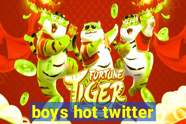 boys hot twitter