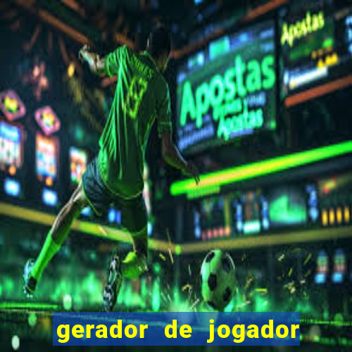 gerador de jogador de futebol