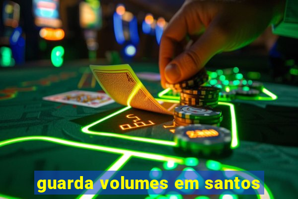 guarda volumes em santos