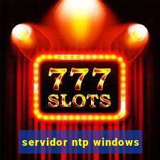 servidor ntp windows