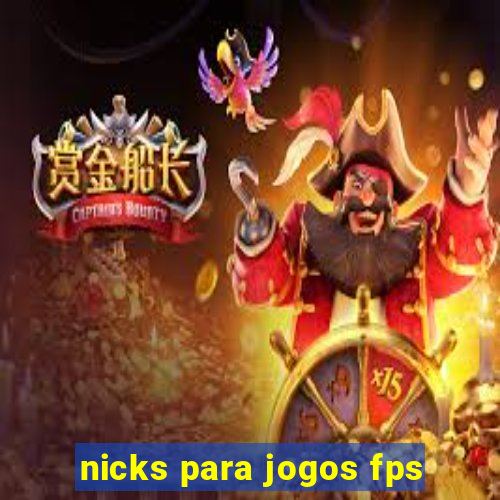 nicks para jogos fps