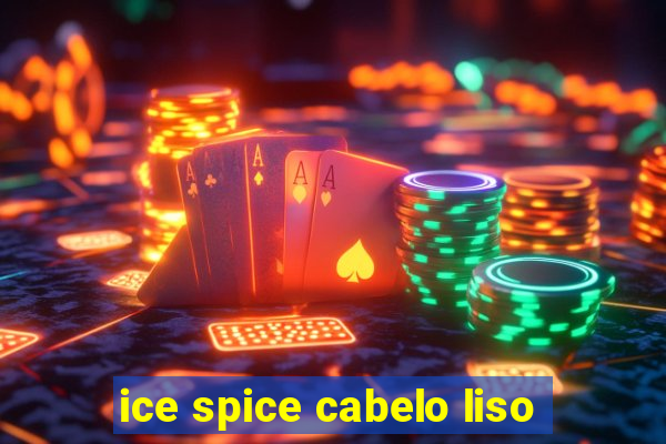 ice spice cabelo liso