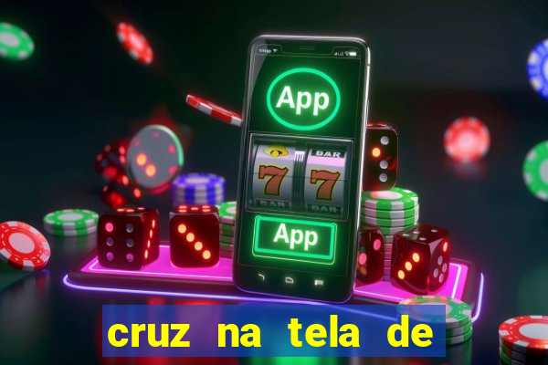 cruz na tela de cruz das